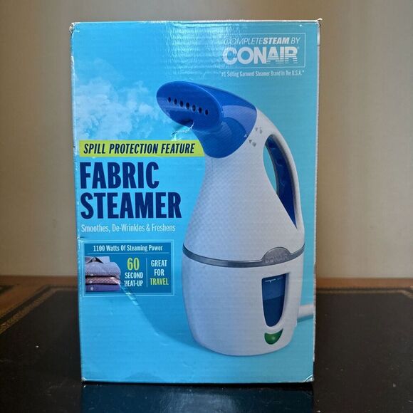Conair CompleteSteam 1100 Watt Handheld Fabric Steamer, White #32 - Picture 1 of 11